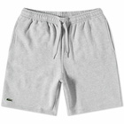 Lacoste Men's Classic Logo Sweat Short in Grey Marl