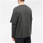 AFFIX Men's Dual Sleeve T-Shirt in Soft Black