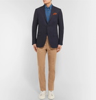 Ermenegildo Zegna - Blue Slim-Fit High Performance Wool Travel Blazer - Men - Navy