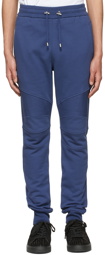 Balmain Blue Cotton Lounge Pants