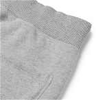 Tracksmith - Trackhouse Fleece-Back Cotton-Blend Jersey Sweatpants - Gray