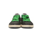 Golden Goose Black Glitter Ball Star Sneakers