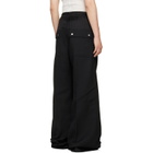 Rick Owens Black Tower Wide Bela Trousers