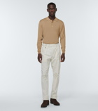 Lardini - Wool, cashmere and silk polo sweater