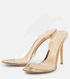 Gianvito Rossi - Metropolis 105 PVC slingback sandals