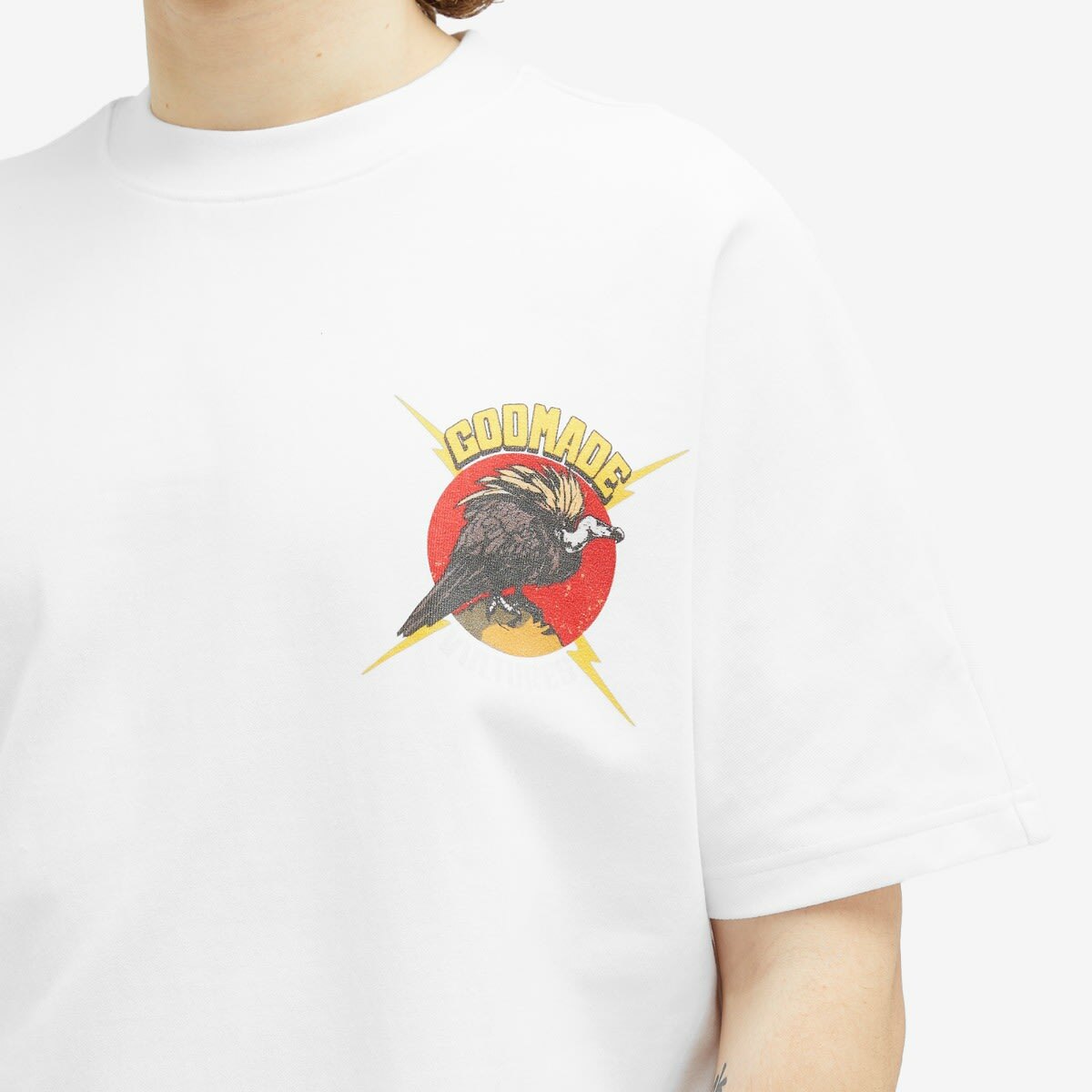 God Made Men's Vultures T-Shirt in White