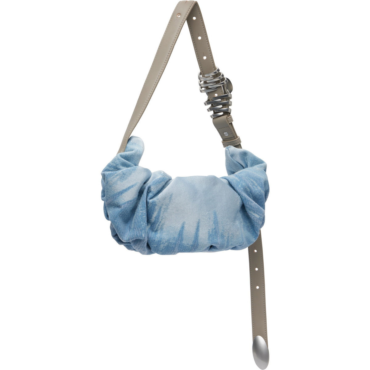 Diesel Blue Grab-D-Small Scrunched Bag