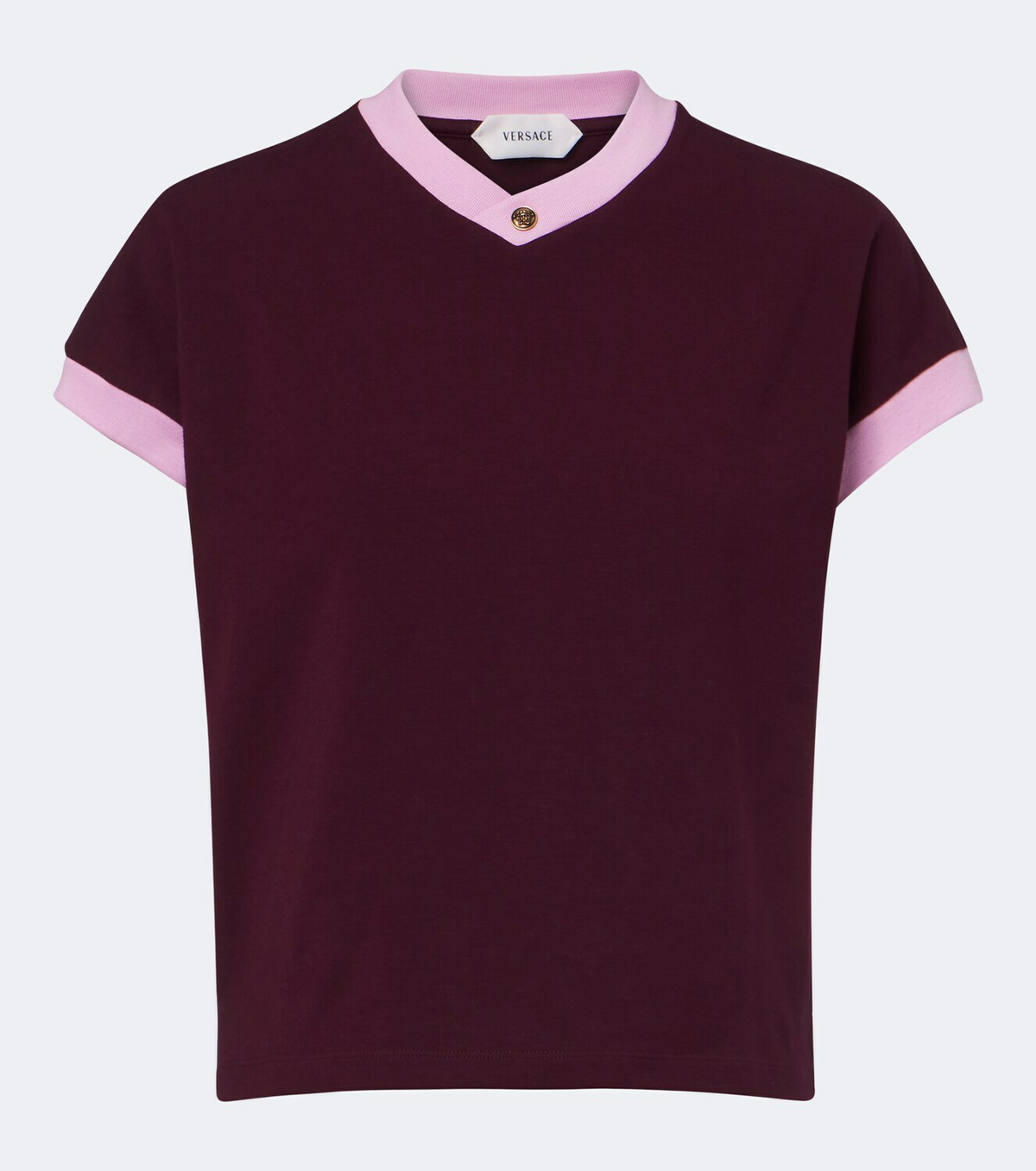Versace Medusa cotton-blend jersey T-shirt