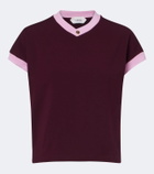 Versace Medusa cotton-blend jersey T-shirt