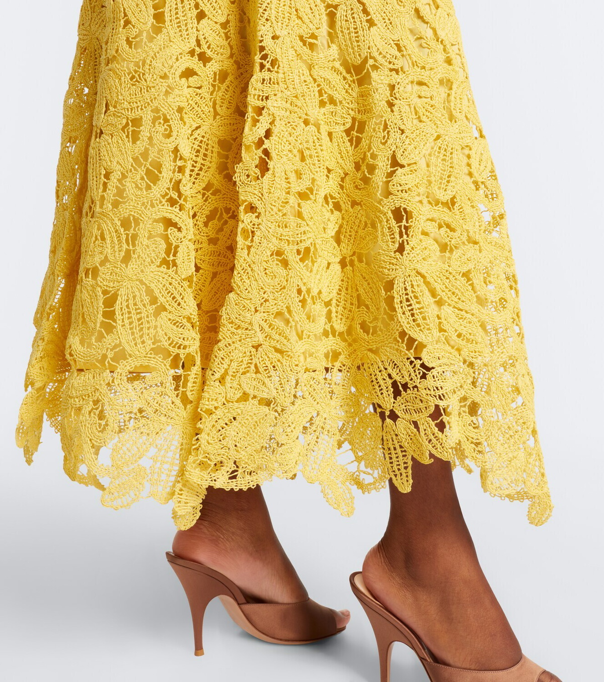 Simkhai Sera lace bustier dress
