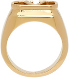 Valentino Garavani Gold V-Logo Signet Ring