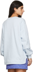 GANNI Blue Isoli Sweatshirt