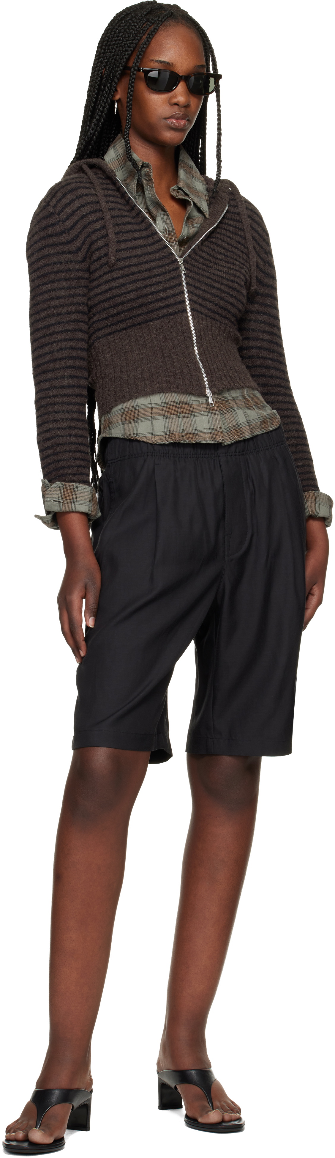 OUR LEGACY Black Leisure Shorts