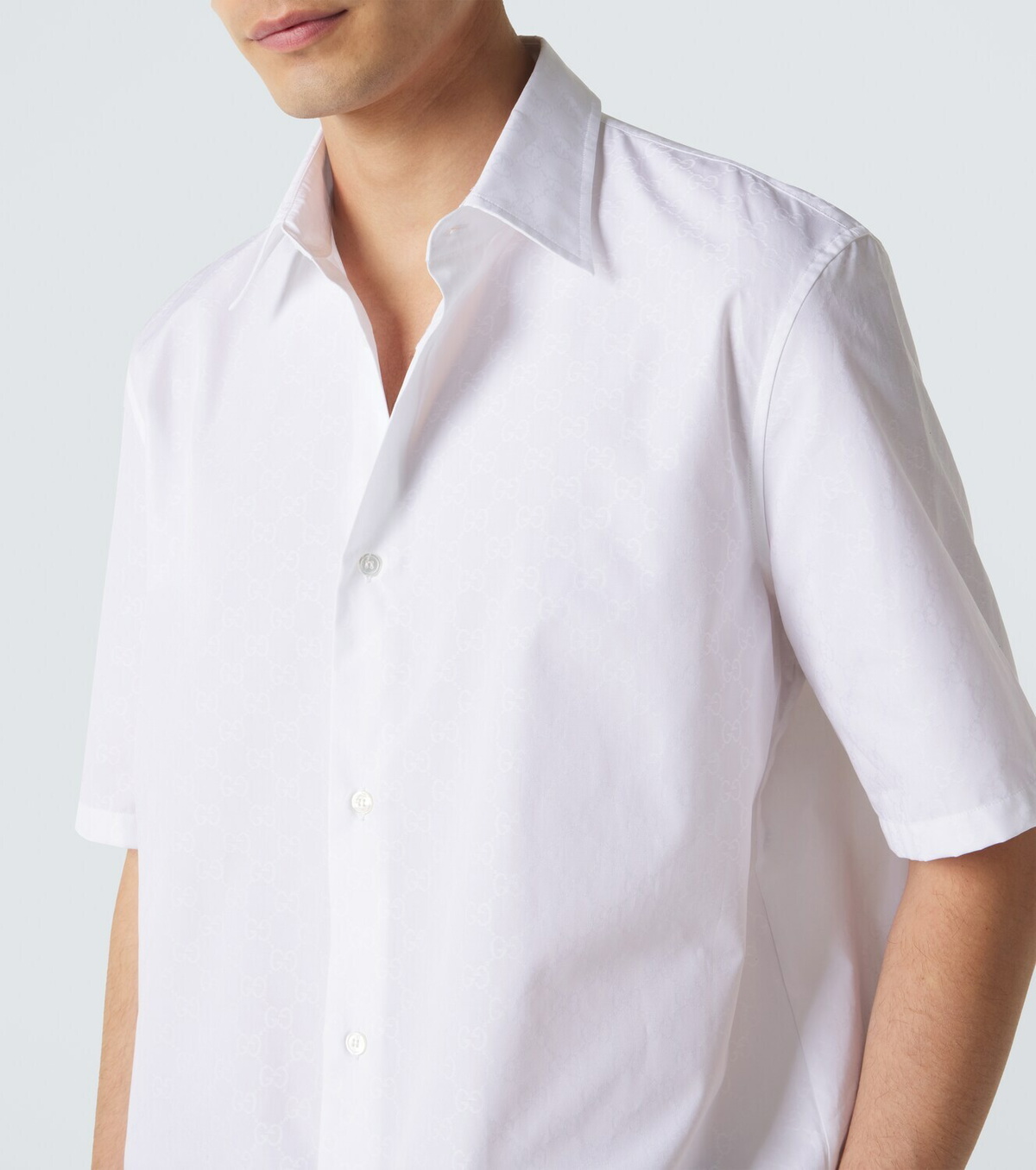 Gucci GG cotton poplin shirt