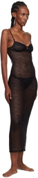 Yasmine Eslami Black Alice Maxi Dress
