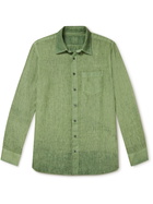 120% - Linen Shirt - Green