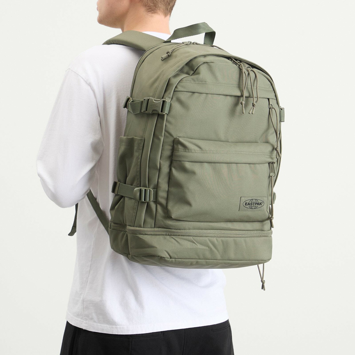 Eastpak Everyday Pak'r Backpack in Monotone Khaki 
