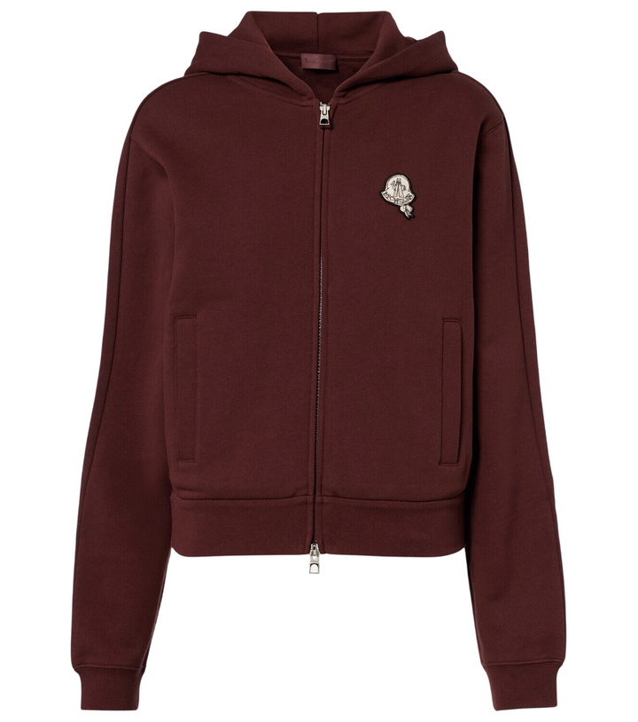 Photo: Moncler Cotton zip-up hoodie