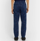 Blue Blue Japan - Indigo-Dyed Cotton-Blend Trousers - Blue