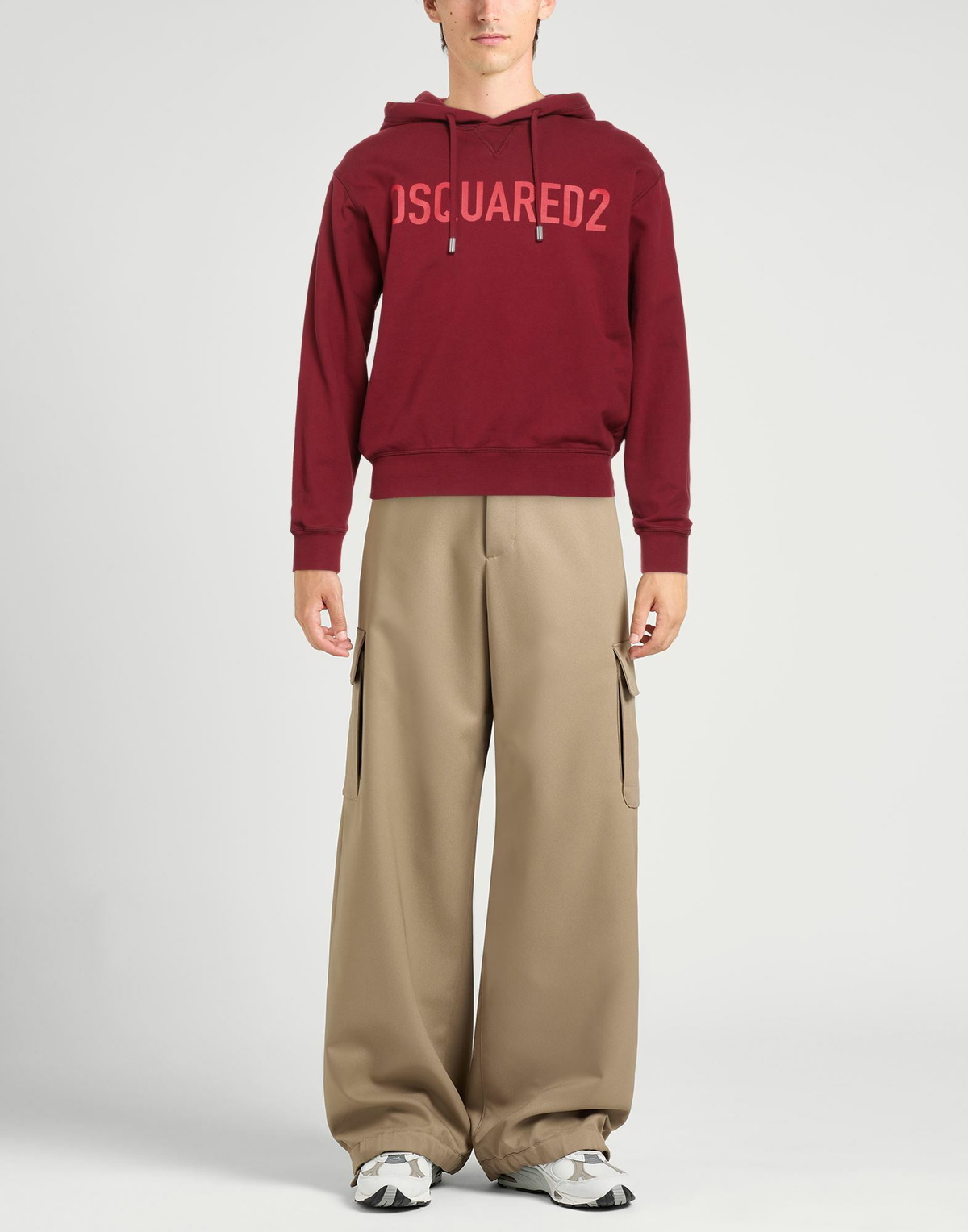 Dsquared2 Mens Sweatshirt Burgundy
