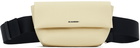 Jil Sander Yellow Logo Belt Bag