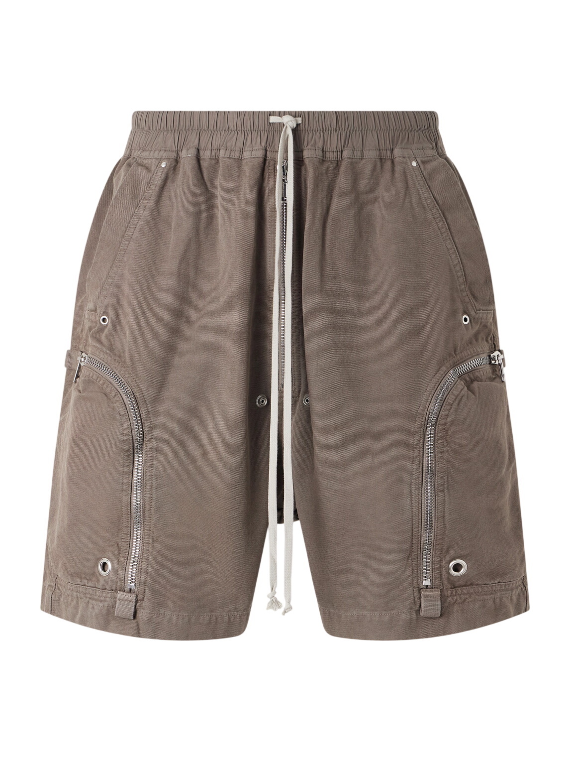 Rick Owens Drkshdw Black Memphis Pods Shorts Rick Owens Drkshdw