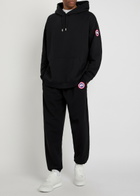 Canada Goose Rover Logo Cotton Sweatpants Black