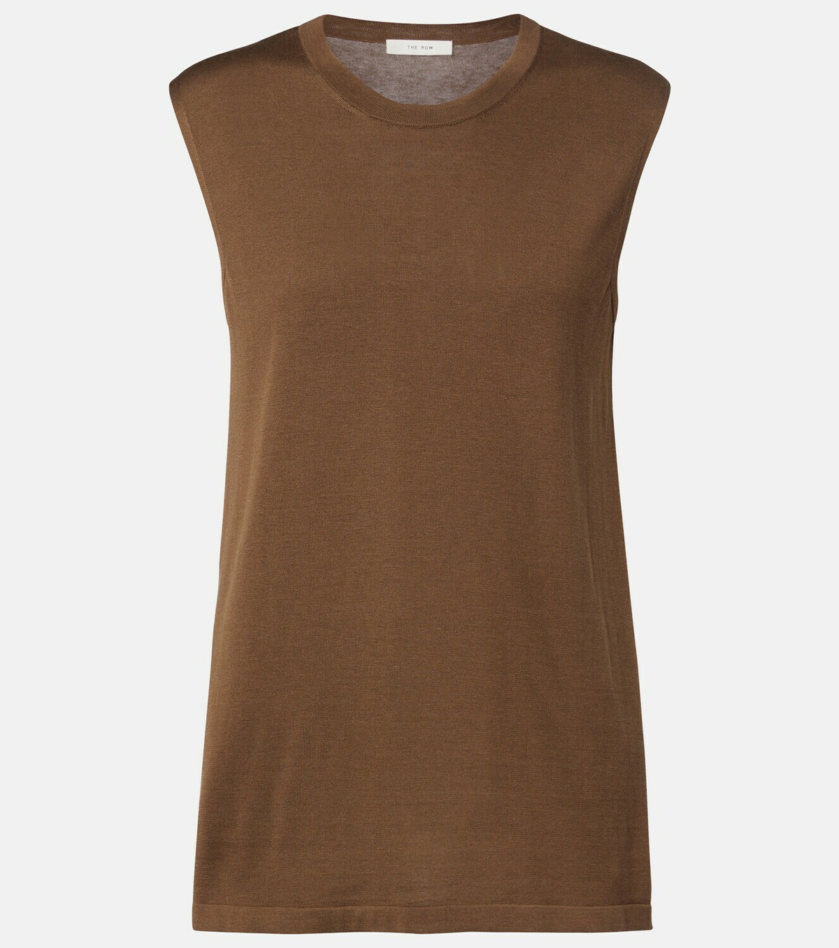 The Row Omima silk top