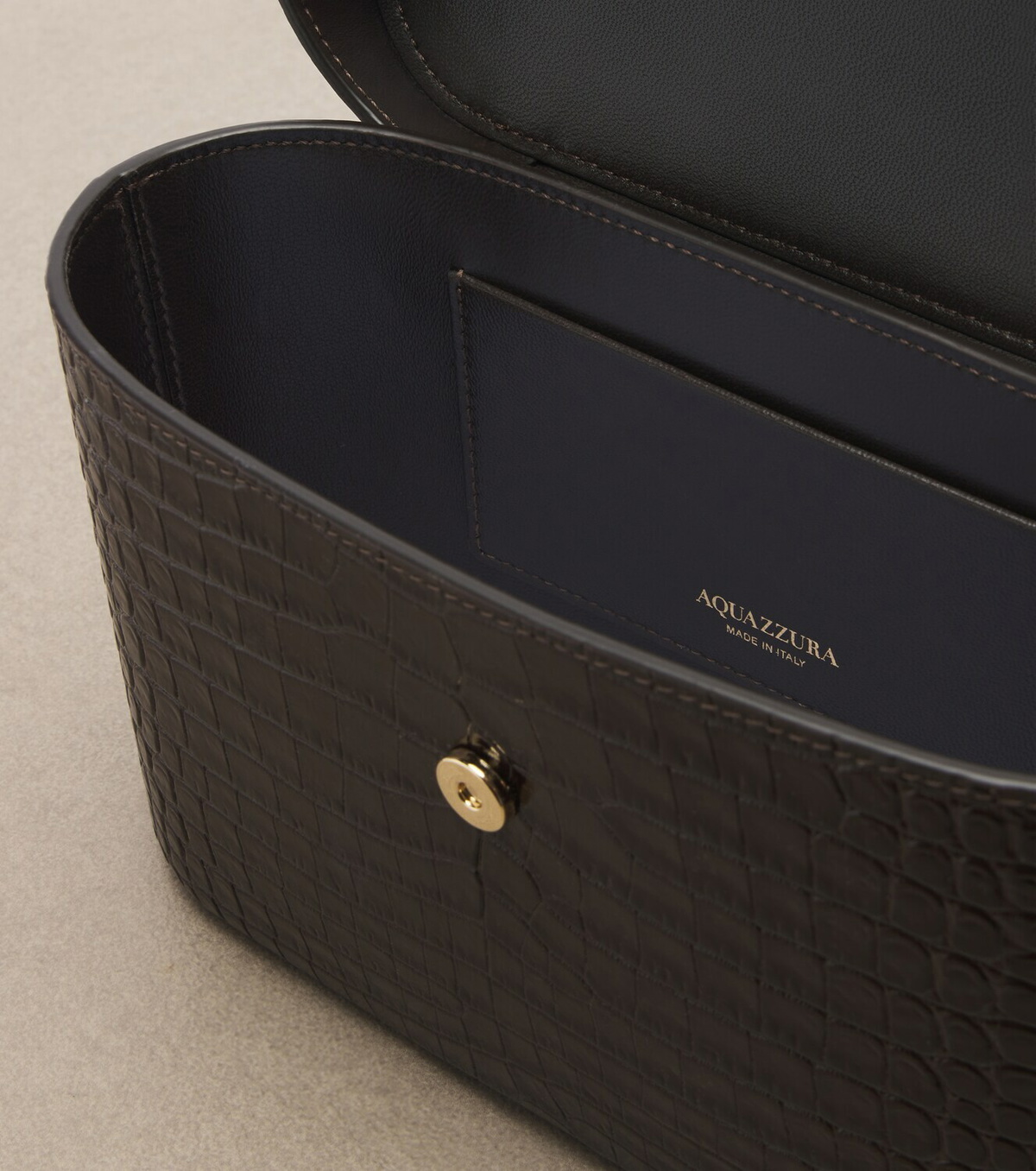 Aquazzura Belgravia Small leather vanity bag