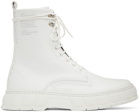 Virón White Apple Leather 1992 Boots