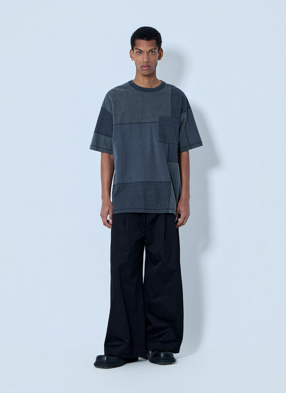 Comme des Garçons Homme Patchwork Cotton T-Shirt