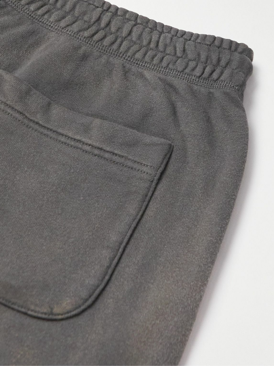 SAINT Mxxxxxx - Born X Raised Tapered Printed Cotton-Jersey Sweatpants - Black