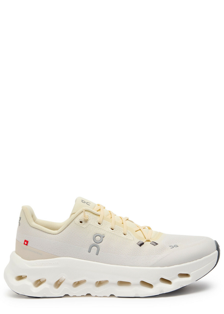 ON Cloudtilt Jacquard Mesh-knit Sneakers Yellow
