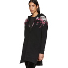 Marcelo Burlon County of Milan Black Kolpoke Wings Zip-Up Hoodie