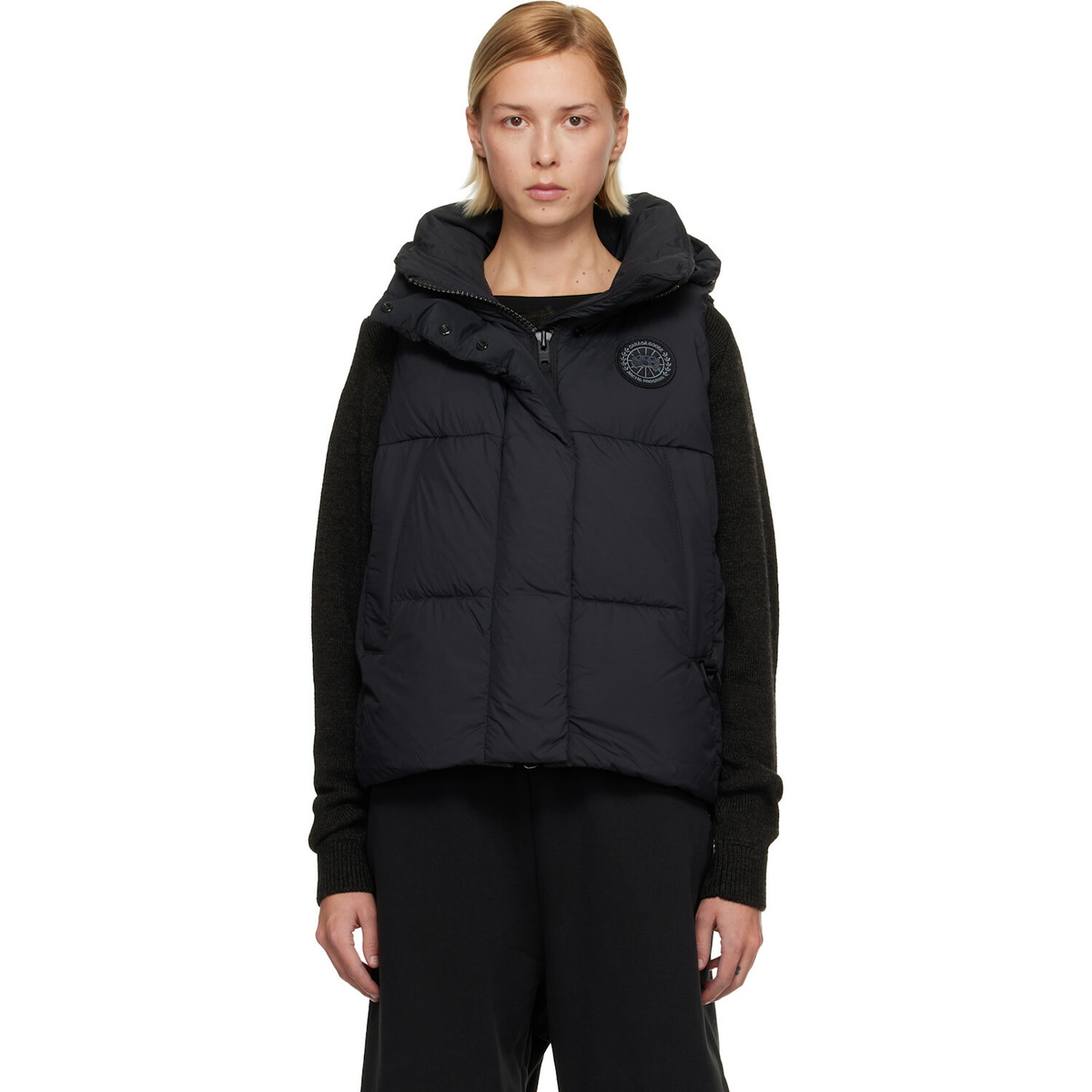 Canada Goose Black 'Black Label' Junction Down Vest