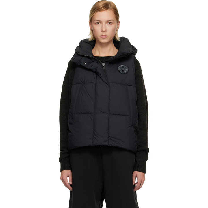 Photo: Canada Goose Black 'Black Label' Junction Down Vest