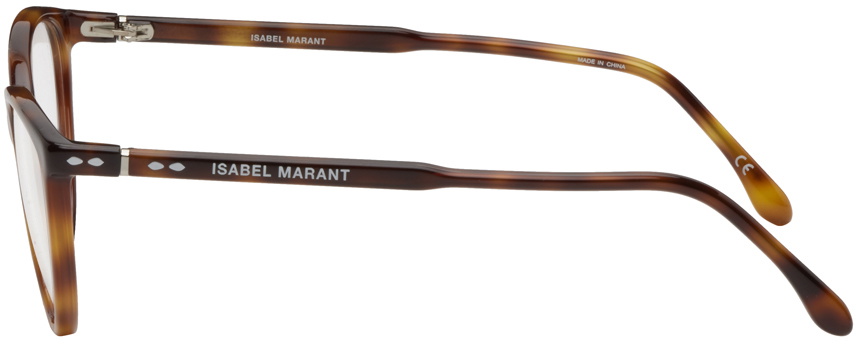 Lunettes De Soleil Isabel Marant IM0068 — Forme œil De Chat, Monture Dorée Acier, Verres Transparents UV400