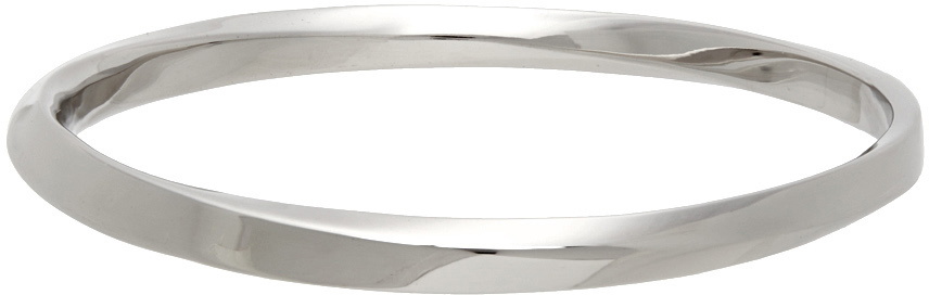 アクセサリー Tom Wood Infinity Bangle Tom Wood Silver Infinity Bangle Bracelet Tom Wood