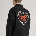 Human Made Men's Zip Work Jacket in Black