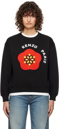 Kenzo Black Kenzo Paris Pop Embroidered Sweatshirt