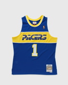 Mitchell & Ness Nba Hwc Jersey Indiana Pacers 2004 05 Stephen Jackson #1 Blue Jerseys