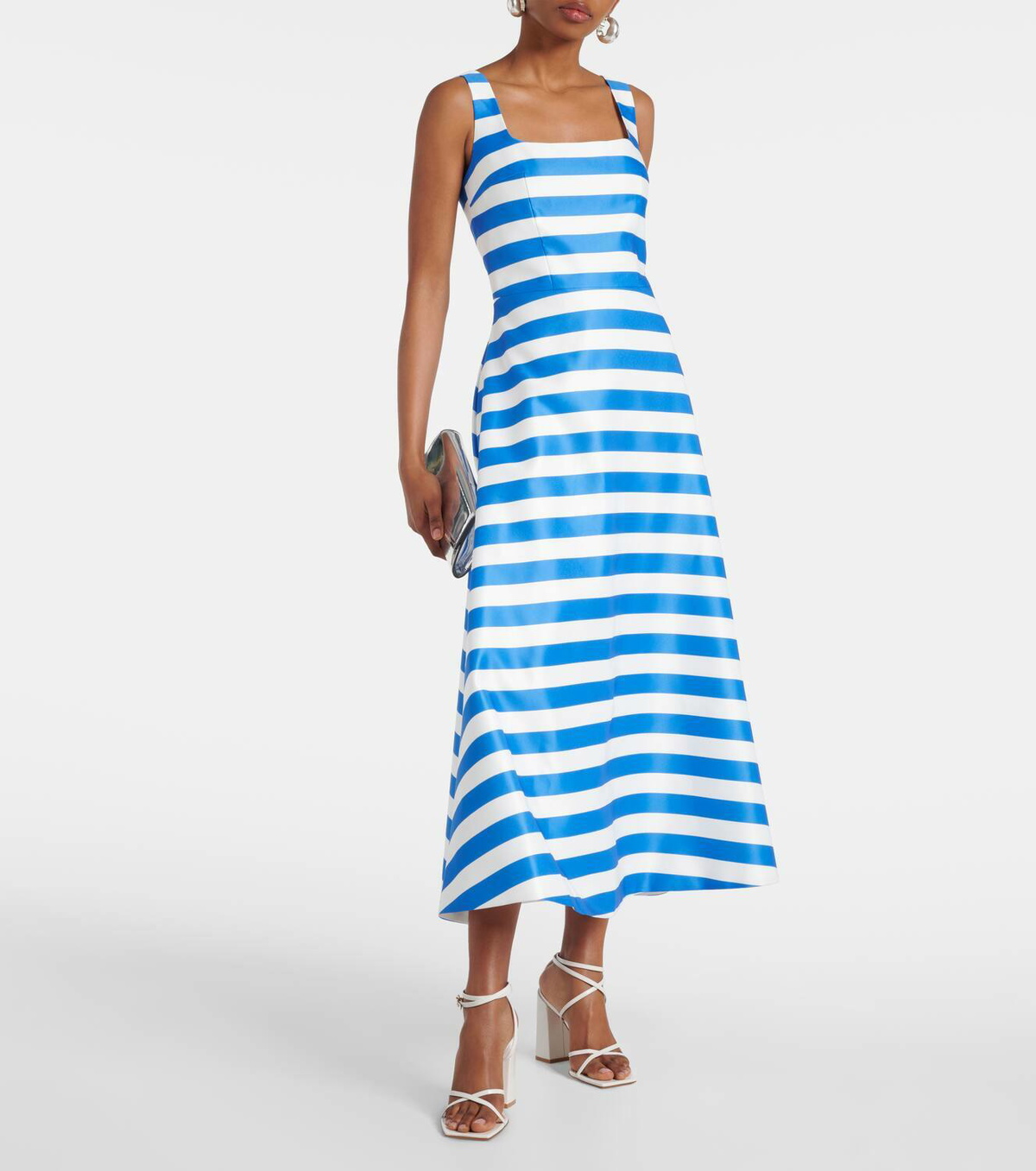 knee length dresses for ladies Rebecca Vallance Shiloh Midi Dress in Print