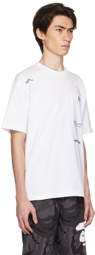 AAPE by A Bathing Ape White Patch Pocket T-Shirt