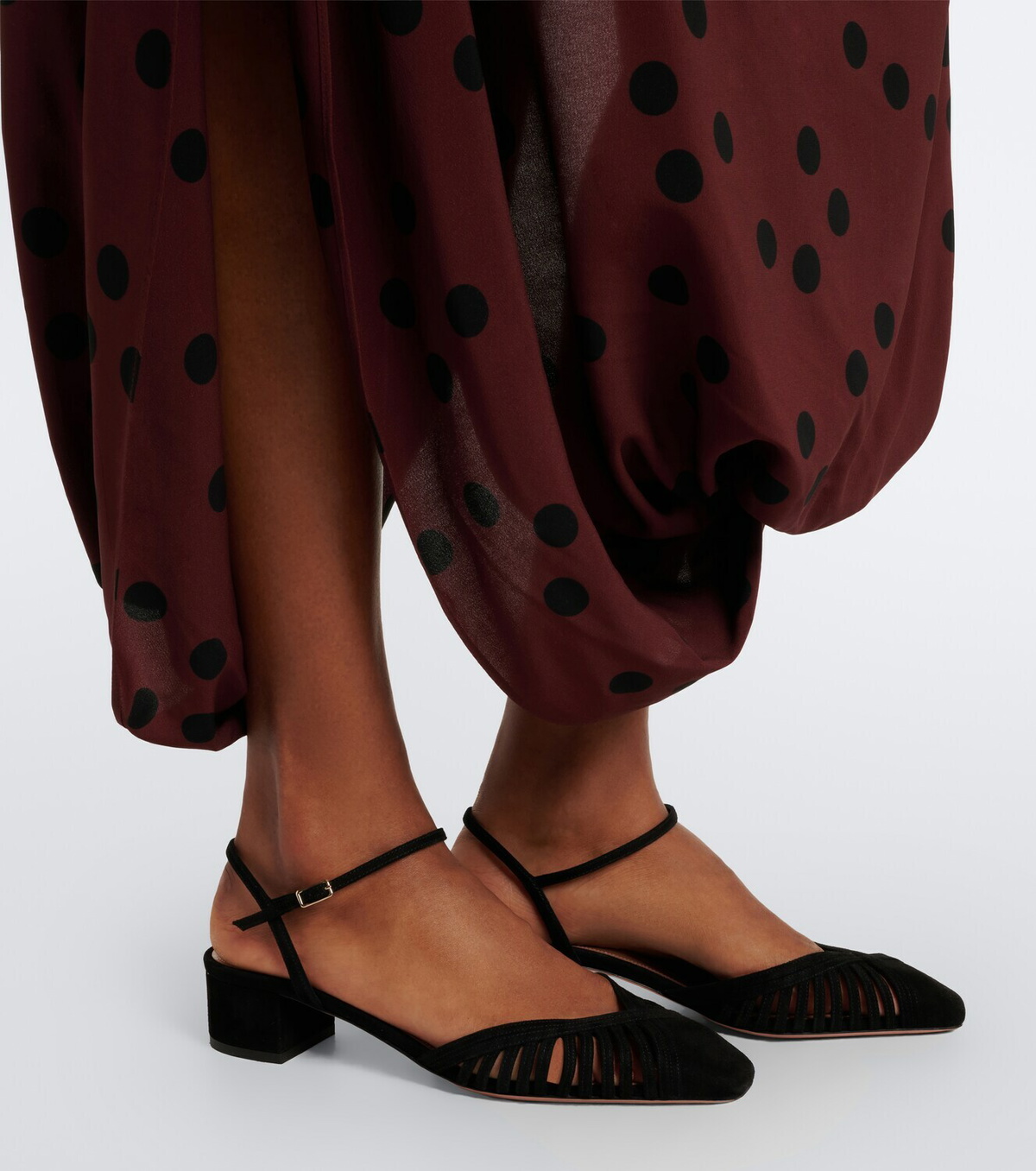 Aquazzura Yara suede pumps