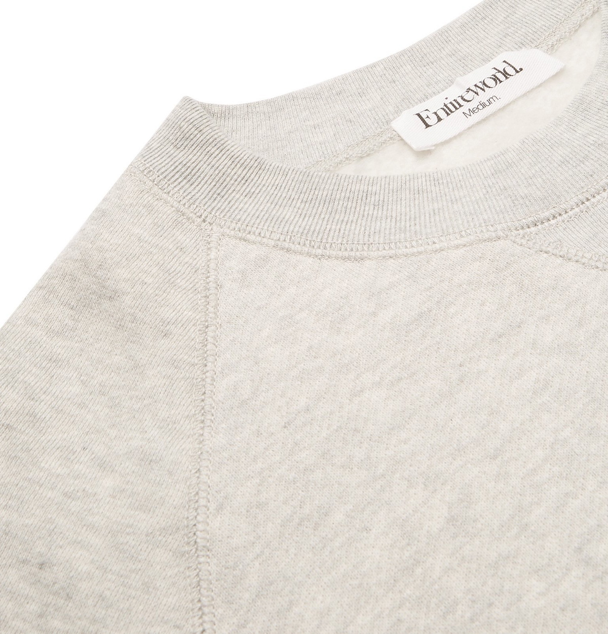 Entireworld - Slim-Fit Mélange Fleece-Back Organic Cotton-Jersey ...