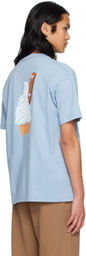 Li-Ning Blue Skateboard T-Shirt