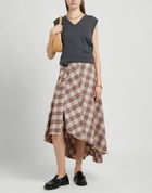 Maje Womens Midi skirt in Beige