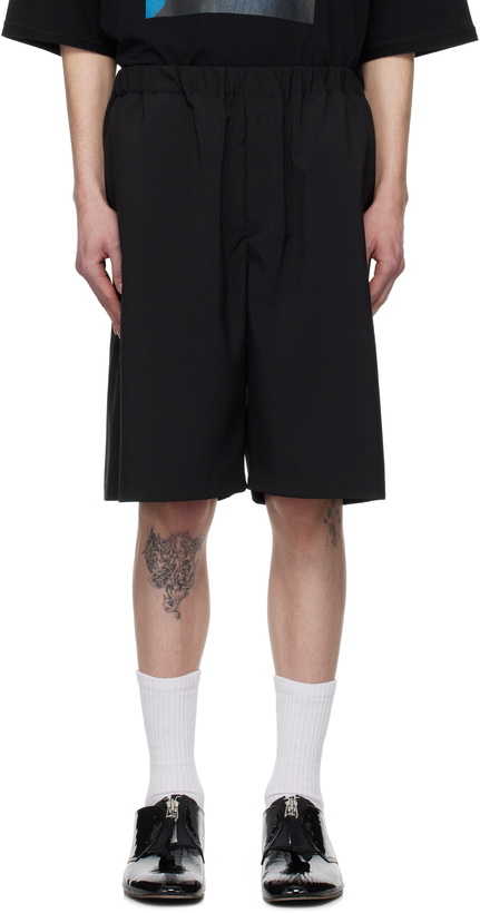 Photo: UNDERCOVER Black UP1E4507-2 Shorts