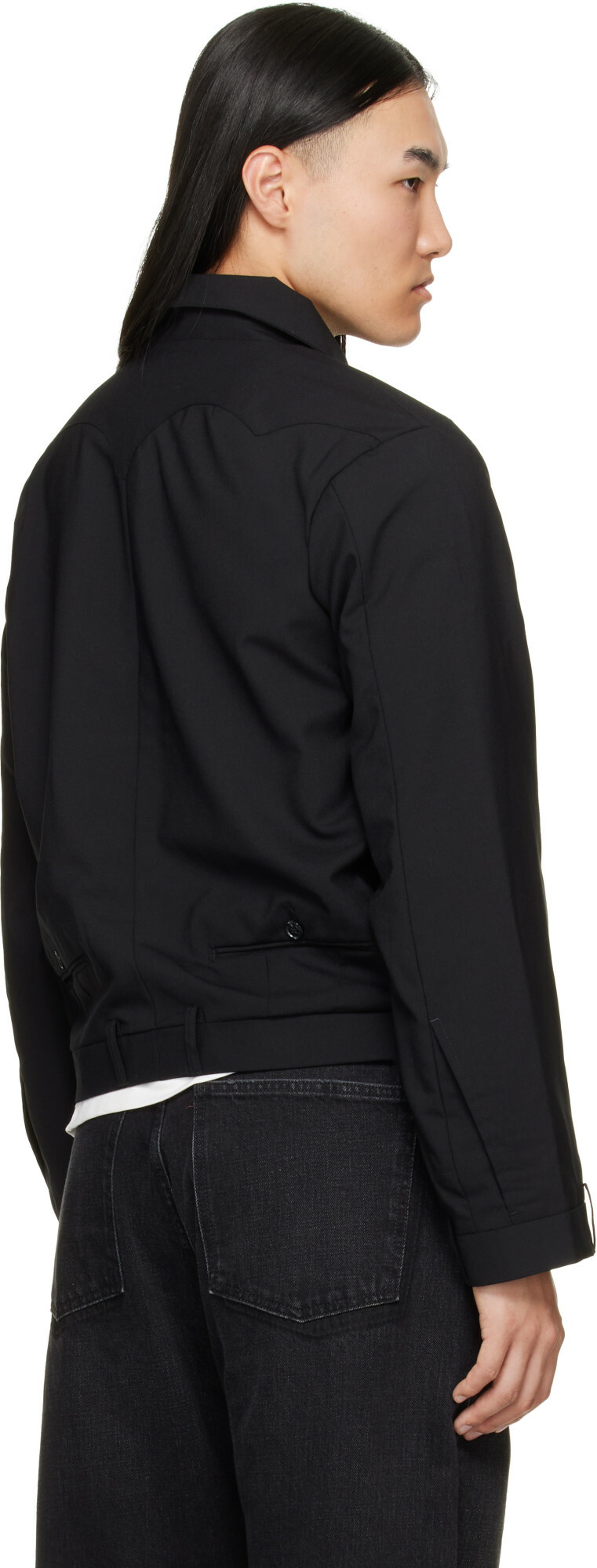 HODAKOVA Black Harrington Jacket