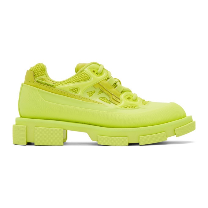 Photo: both SSENSE Exclusive Yellow Gao Runner Sneakers